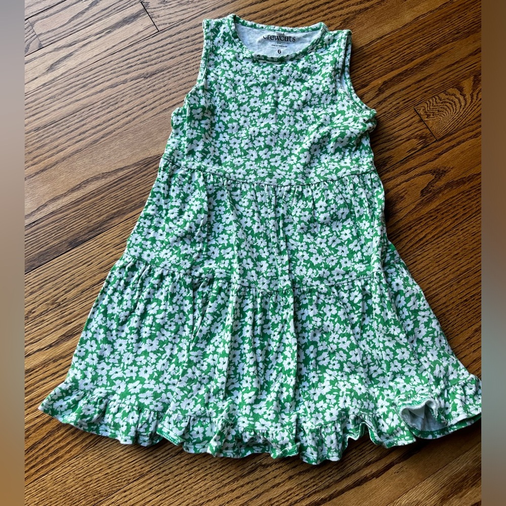 J Crew Children's Floral Dress 6